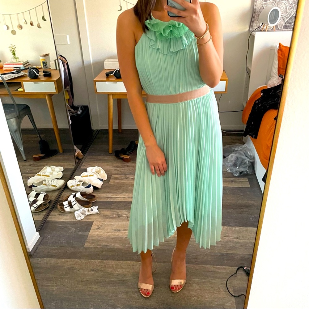 BCBG Teal Dress